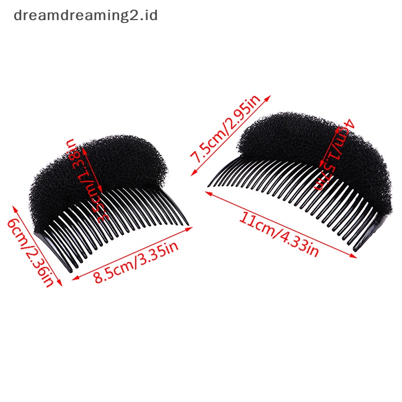 (drea) Jepit Rambut Benjolan Rambut Portable Volume Pad Hair Base Styling Fluffy Tool Lady //