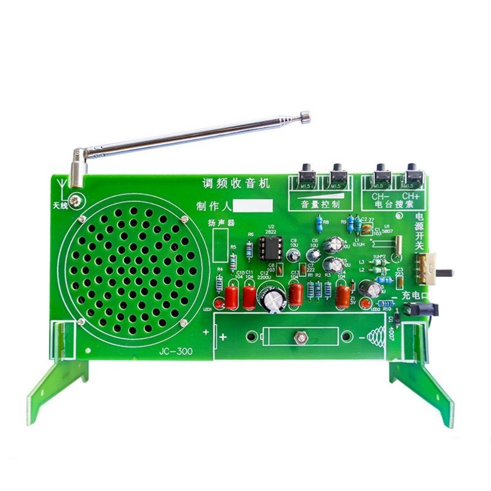 POPULAR Populer Radio FM 65-108mhz Siswa Fisika Elektronik Elektronik Aksesoris Las