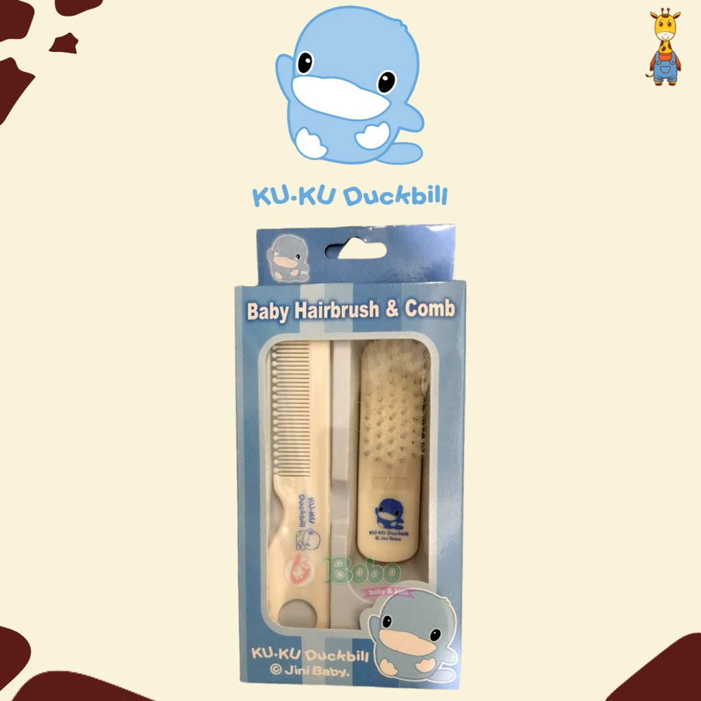 Kuku Duckbill Comb Set KU5414 - Sisir Bayi