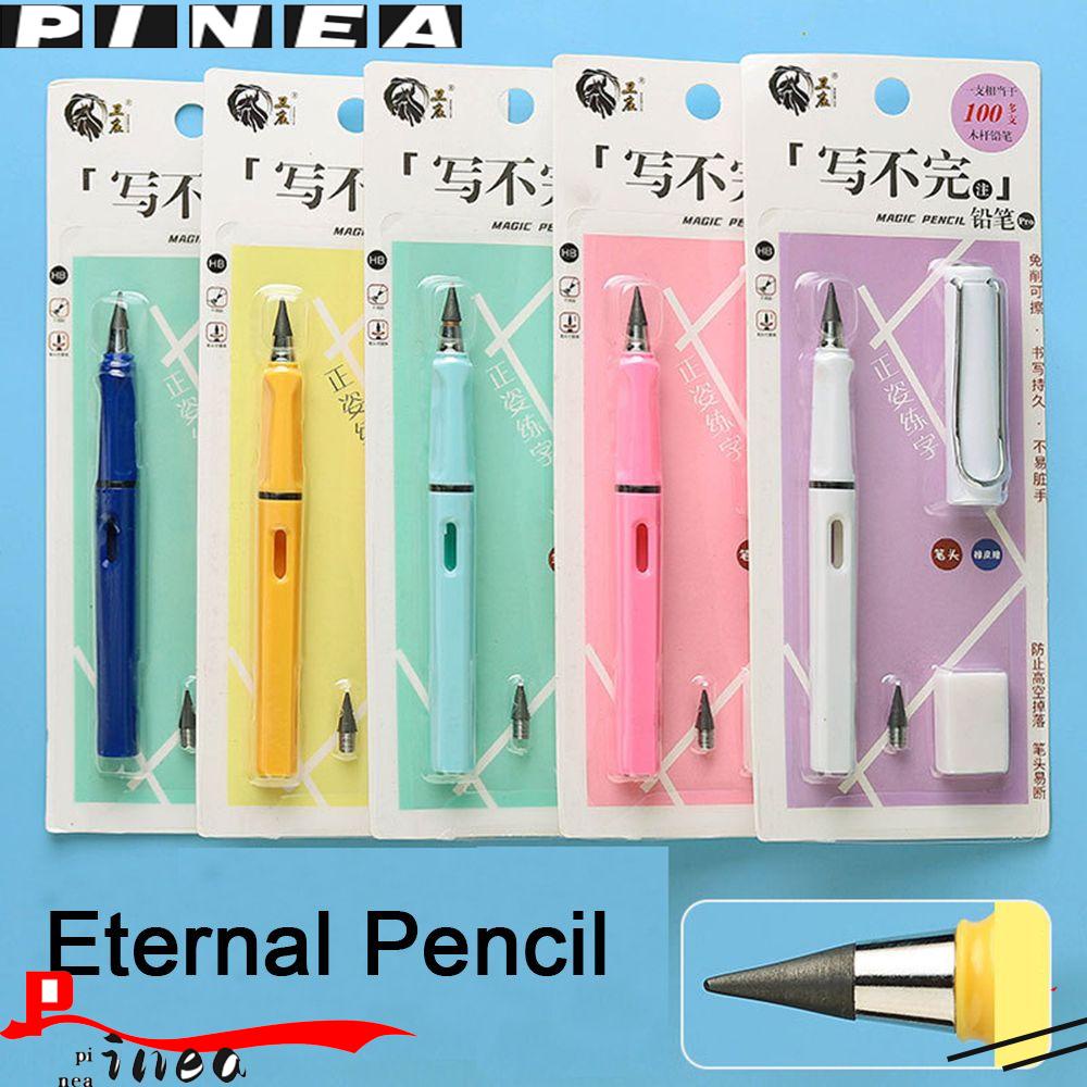 Nanas Tanpa Tinta Eternal pen Hadiah Anak Pensil Dilepas Ganti Dihapus