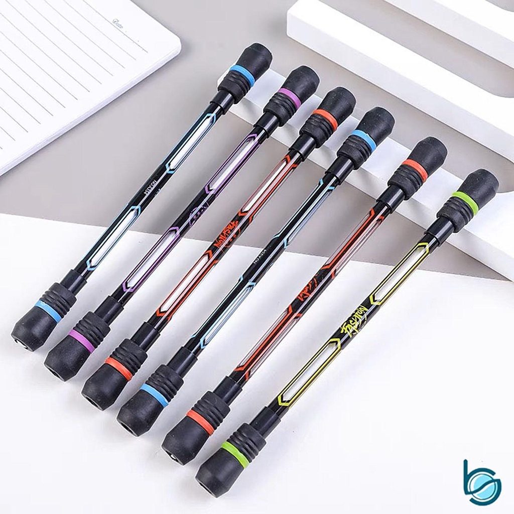 

Spinning Pen/Pulpen Putar/Pulpen Anti Stress/Mainan Pulpen/Pulpen Tinta hitam 0.5mm - Best Stationary