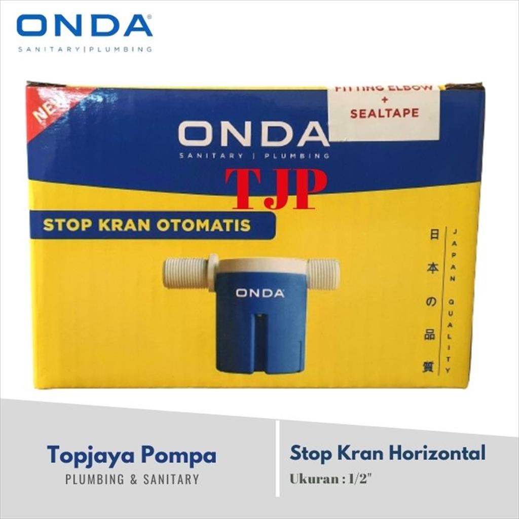 ONDA PELAMPUNG OTOMATIS / STOP KRAN OTOMATIS HORIZONTAL 1/2&quot;