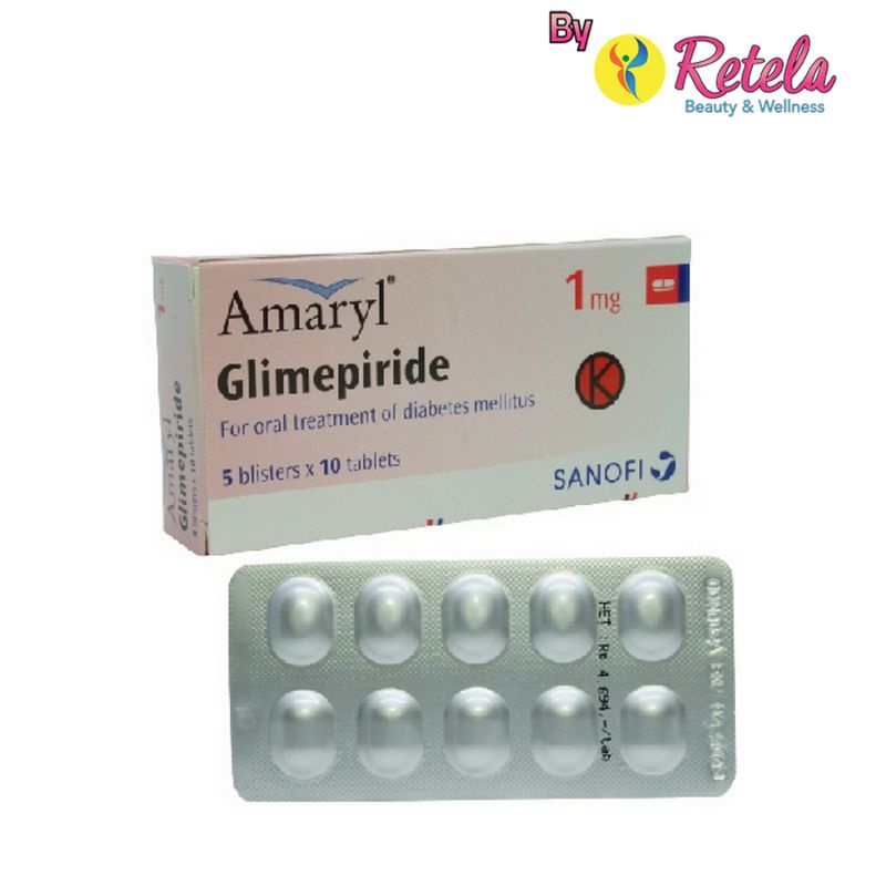 Amaryl 1mg Tab 10`S