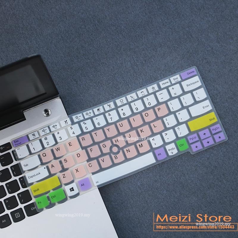 Skin cover keyboard laptop Silikon Untuk LENOVO ThinkPad X1 Nano X380 X390 X395 &amp;amp;  Yoga ThinkPad X13 yoga L13 &amp;amp;  Yoga Gen1 2