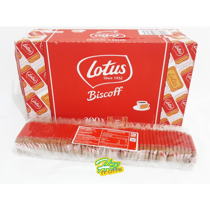 

Biscuit Lotus Biscoff|Biskuit Karamel Isi 50pcs-312g
