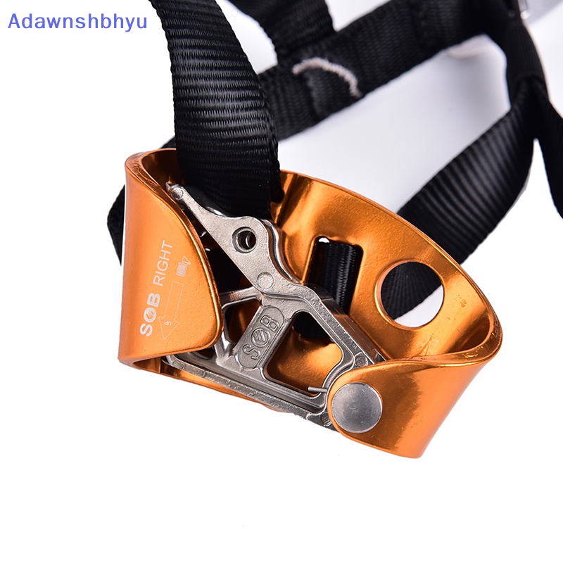 Adhyu 1pc Kaki Kanan/Kiri Ascender Riser Panjat Tebing Peralatan Gunung Gear ID