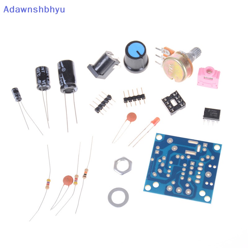 Adhyu 1Set LM386 Papan Amplifier Super MINI 3V-12V DIY Kit M57 0 0 0 0 0id