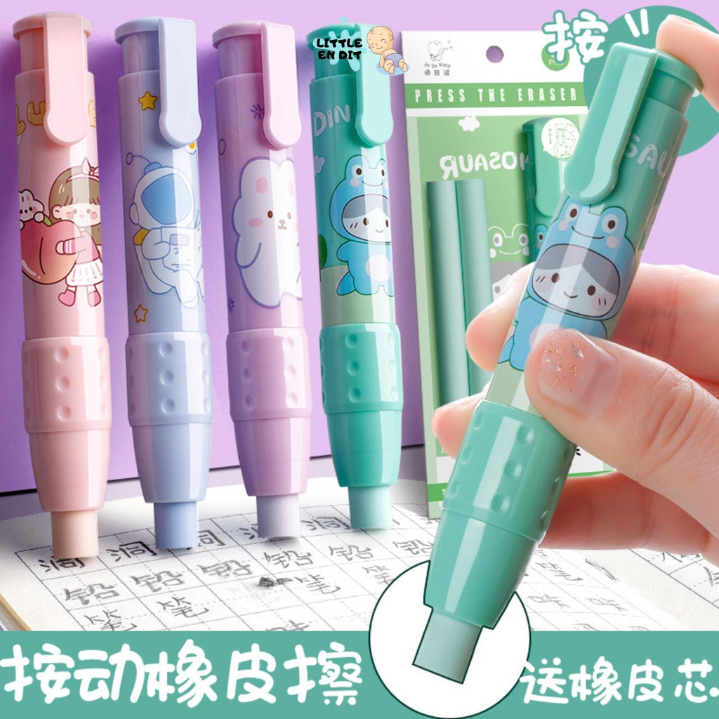 

Poohstation ATK09 Penghapus mekanik/ Penghapus pensil / Mechanical Eraser/ Penghapus Anak Sekolah