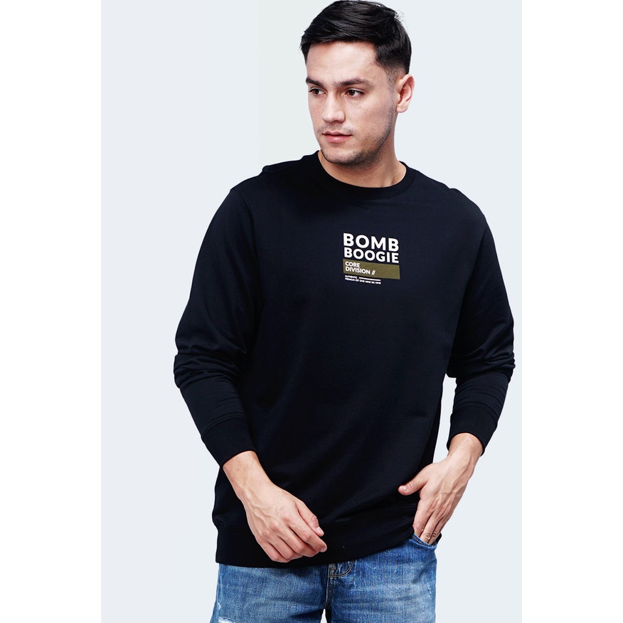 Bombboogie Sweater Pria Brooks Black 34122B1BK