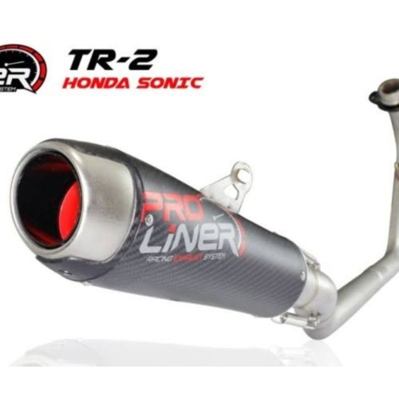 KNALPOT PROLINER TR2 CARBON SONIC/GTR