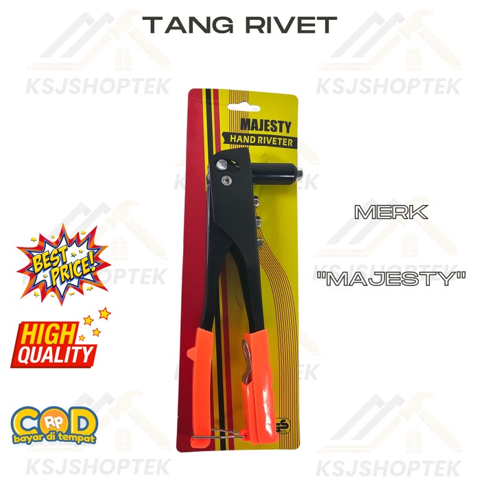 Tang Rivet 2.4 - 4.8mm / Tembakan Paku Ripet / Hand Riveter / Stang