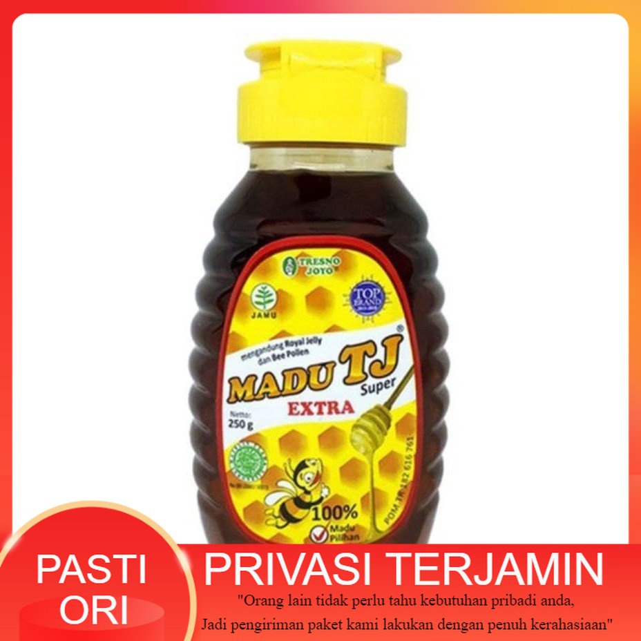 

Madu TJ 250 g / MADU TJ MURNI / MADU TJ JAHE MERAH MINT / MADU KURMA TJ / MATU TJ EXTRA / MADU TJ 250G