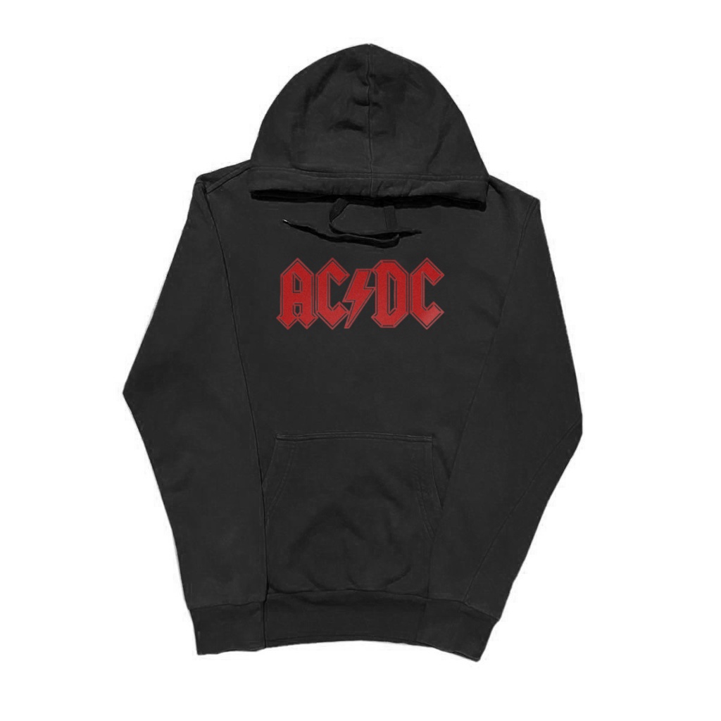 MURDER INK CLOTH - HOODIE BAND ACDC RED LOGO | Jaket Band | Hoodie Band | Sweater Hoodie Rock Metal 