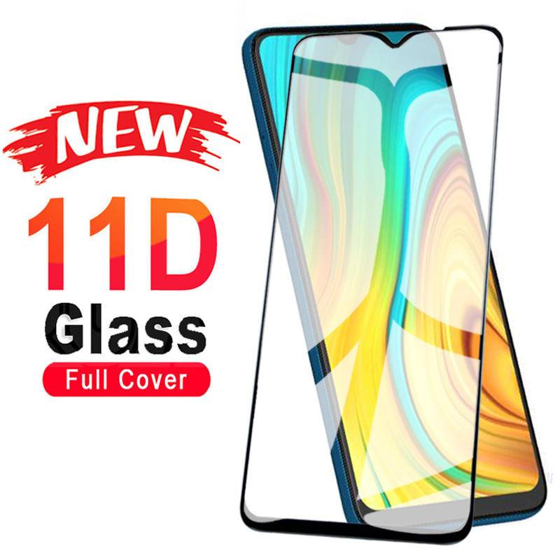 Full Tempered Glass Untuk Realme C2 C2s C20 C20A C21 C21Y C25 C25s C25Y C3 C30 C30s C31 C33 C35 C3i C55 C53 Pelindung Layar Untuk Realme C1 C11 C12 C17 C17i C15 Qualcomm Edition Film