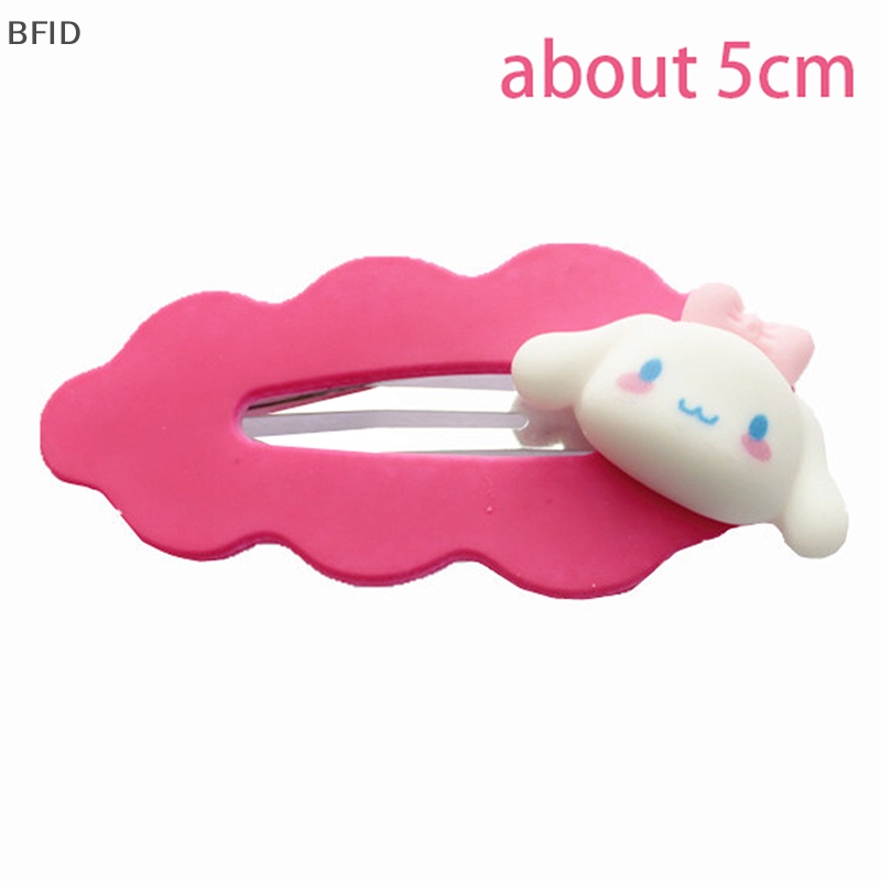 [BFID] Sanrio Jepit Rambut Kuromi My Melody Cinnamoroll Kartun Gadis Lucu Warna Hairpin Clip [ID]