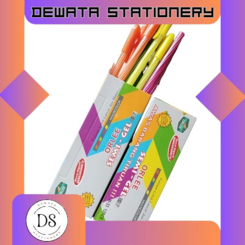 

BOLPOIN ULIR / BOLPOIN LILIN ORLEE 1 LUSIN (12 pcs) original sangat bagus / PULPEN ULIR ORLEE