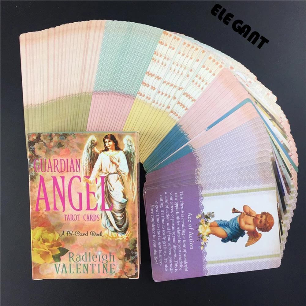 [Elegan] Malaikat Pelindung Hiburan Pesta Ramalan Bermain Kartu Deck Games Angel Cards