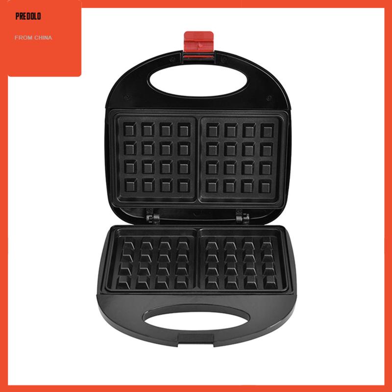 [Predolo] Panini Press Breakfast Maker Machine Elektrik Untuk Pancake Omelet Sandwich
