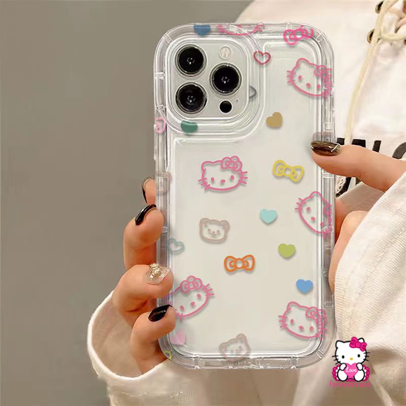 Casing Hello Kitty Cantik Untuk Redmi Note8 10s 10 Pro Max10 11 9 11s Redmi 12C 9A 9C NFC A1 9T A2 10 9 10A POCO F4 Ekspresi Lucu Kartun Soft Cover