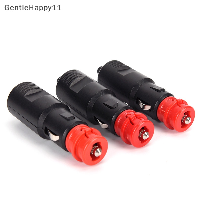 Gentlehappy 12V-24V Colokan Mobil Socket Sambungan Colokan Listrik Male Adapter Hot id