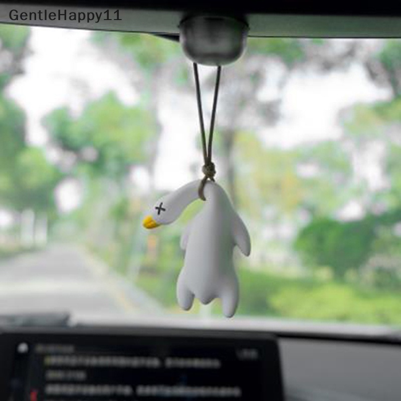 Gentlehappy Swing Duck Car Pendant Ayunan Lucu Bebek Hiasan Gantung Mobil Spion id