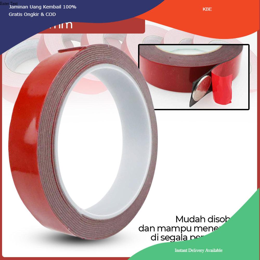 

Alat Perekat JETTING Lakban Selotip Double Tape 3 Meter 1 PCS 3 m x 20 mm - SC-3M - Red Viral