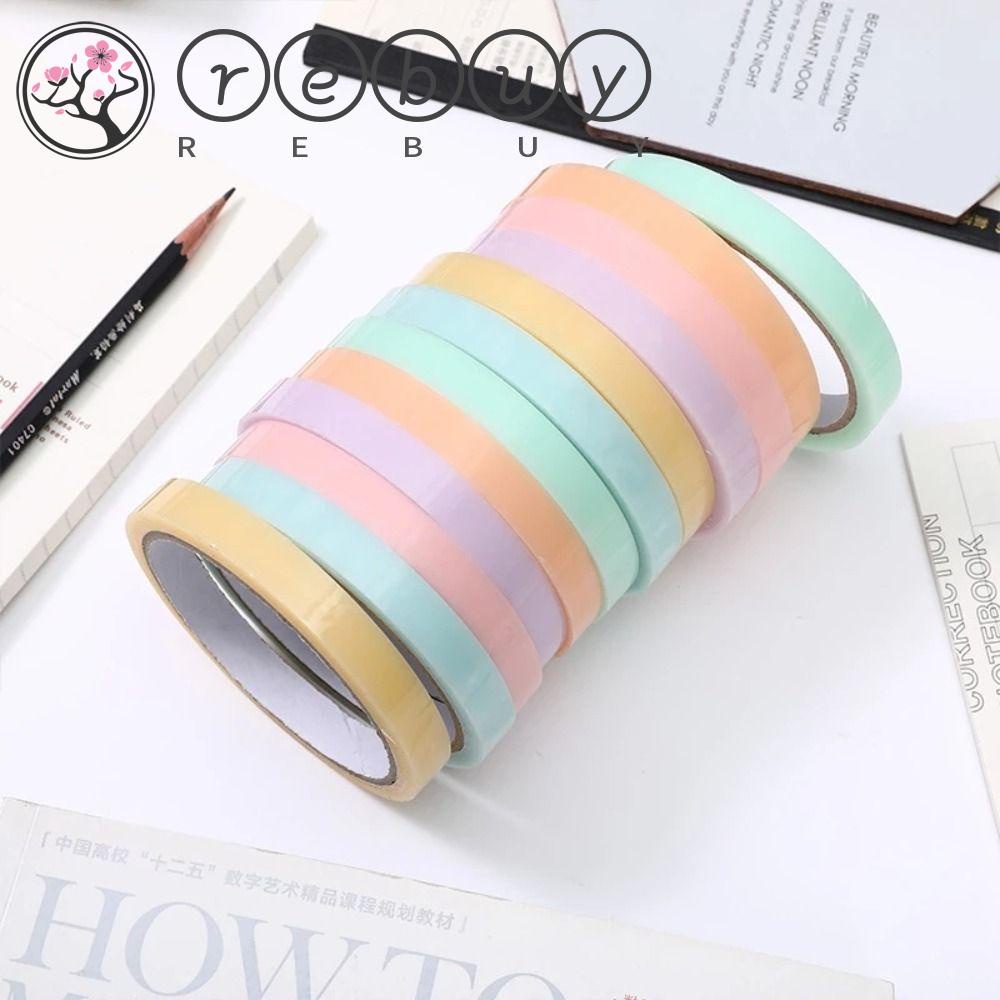 REBUY Rebuy Sticky Ball Tape Untuk Santai Santai Hadiah DIY Untuk Scrapbook Sensory Toy for Kids Sticky Unzip Tape