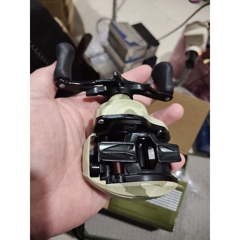 Reel Pancing BC Daiwa PR 100 H L Army Baitcasting