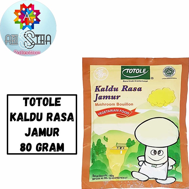 

Totole Kaldu Rasa Jamur 80 Gram Vegetarian