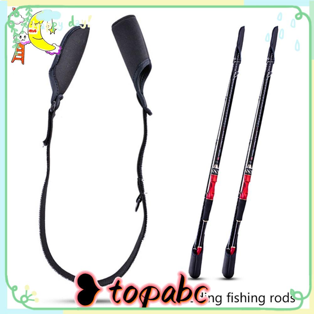 TOP Tali Penahan Joran Pancing Breathable Protector Reel Tackle Pole Pengikat Batang Tie