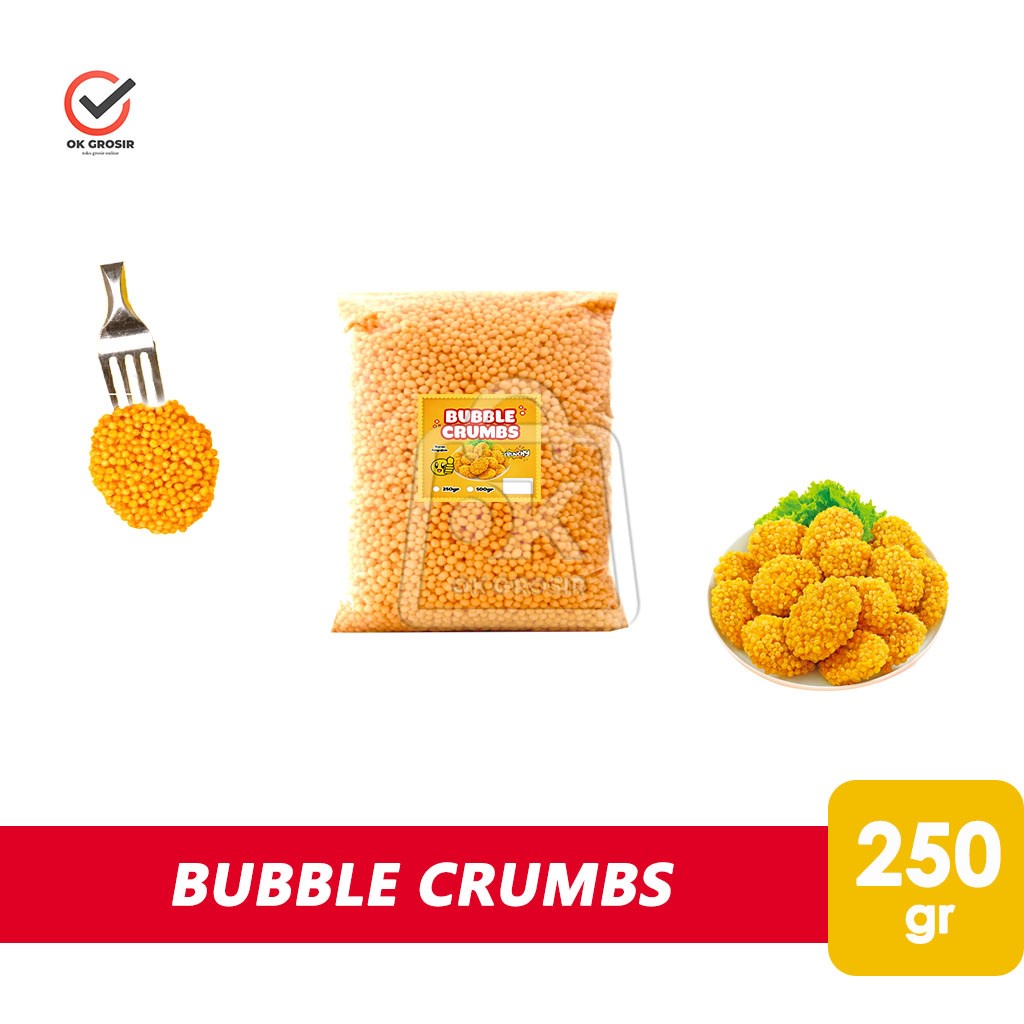 

Bubble Crumbs Crispy Nugget Rice Crispy (250 gr)