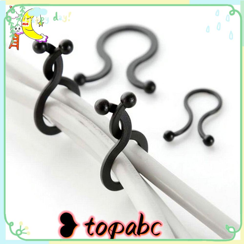 TOP 20/30pcs Organizer Kabel Tempat Kantor Earphone Cord Wrap Twist Tie