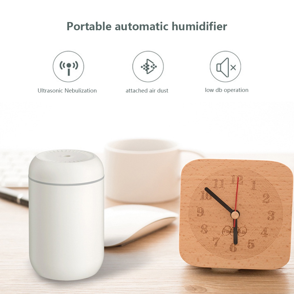 Lampu Warna-Warni Air Diffuser Humidifier Diffuser Essential Oil Ultrasonic Scent Sleep Spray Untuk Pengharum Ruangan Rumah Mobil Kantor