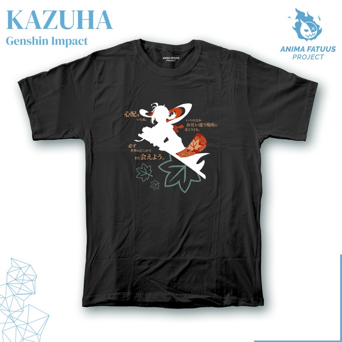 Kaos Kazuha| T-Shirt Kazuha Genshin Impact