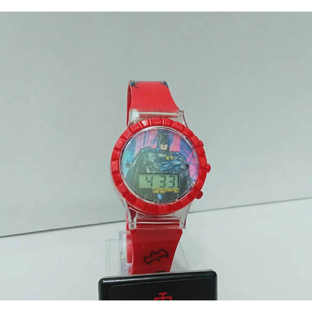 JAM TANGAN ANAK LAKI LAKI DIGITAL MUSIK LAMPU KARAKTER BATMAN 845 COD