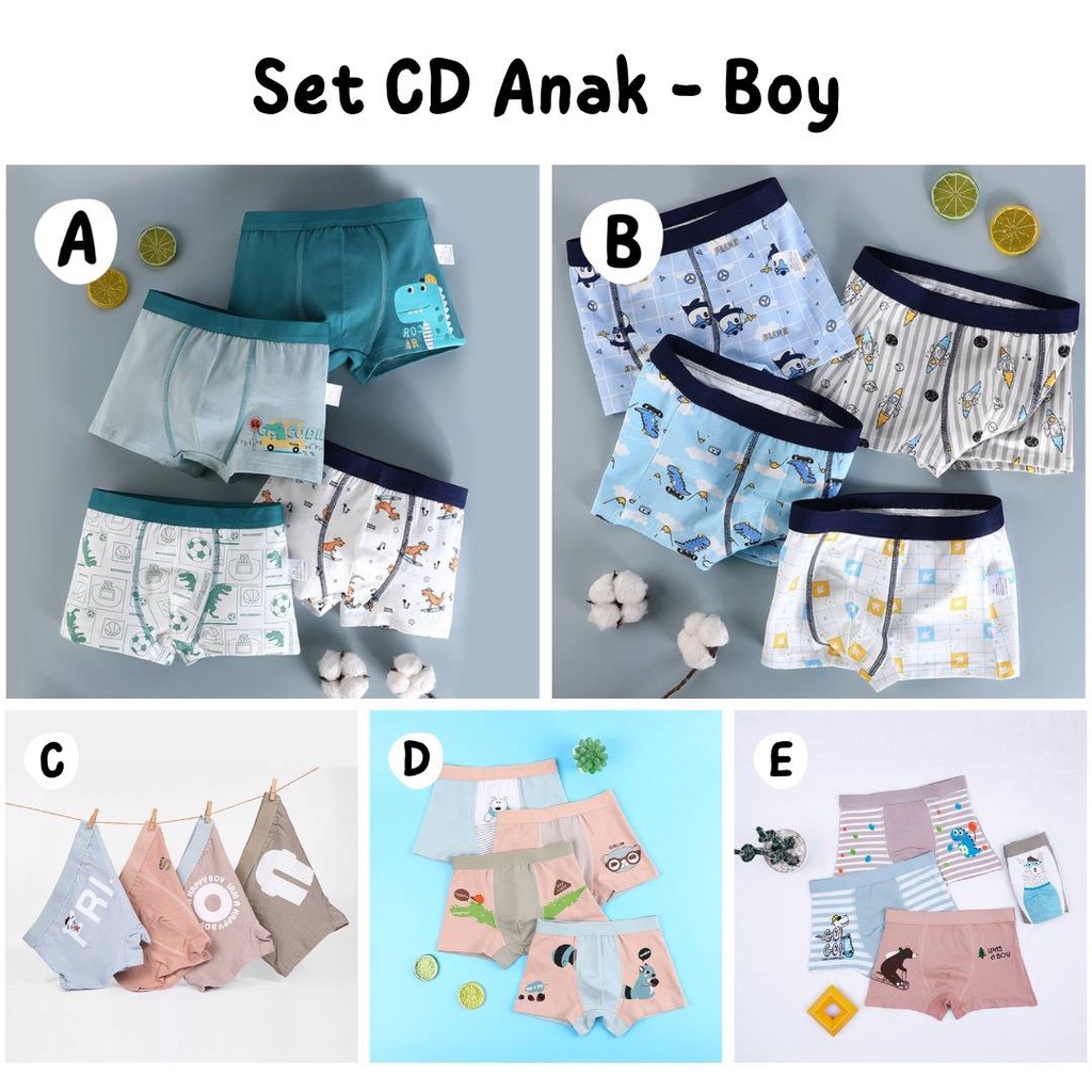 Set CD Anak import