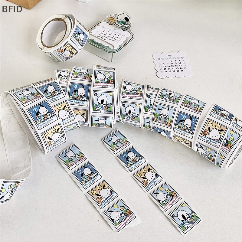 [BFID] 200stiker Kawaii Pochacco Film Sticker Travel Scene Tangan Akun Diy Goo Card Stiker Hias Kartun Lucu Seal Sticker [ID]