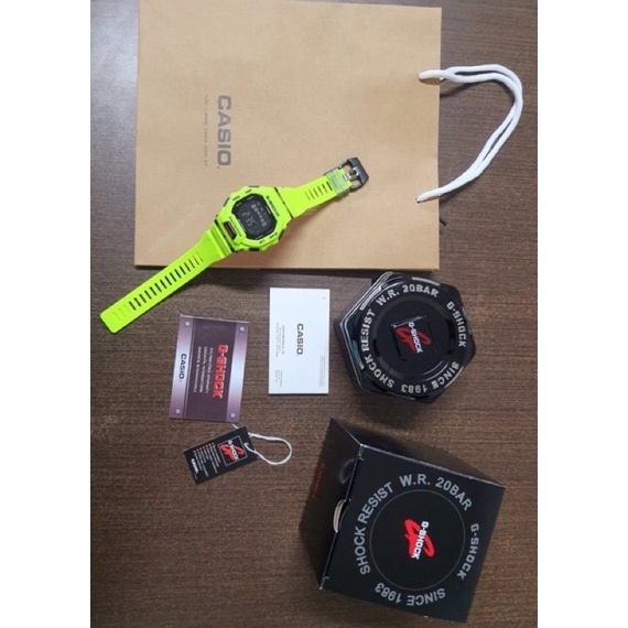 Jam tangan pria G Shock GBD200 Autolight Garansi 1 Tahun Full Set Ori COD Best Seller