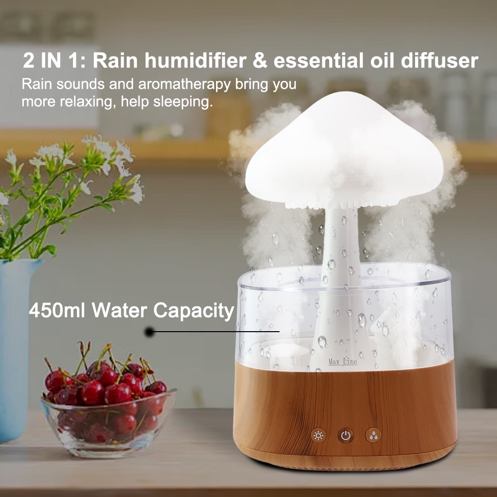 Humidifier Awan Untuk Oils Diffuser No Rechargeable 5V 2A Bahan Bangunan