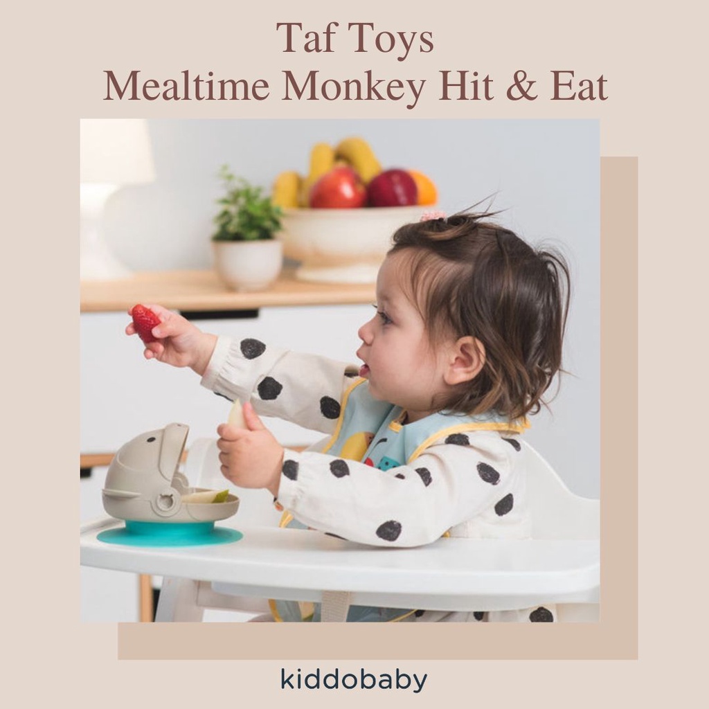 Taf Toys Mealtime Monkey - Hide &amp; Eat | Piring Anak