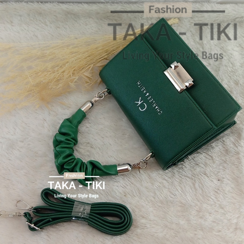 tas ceka kriting silver lock full acc import