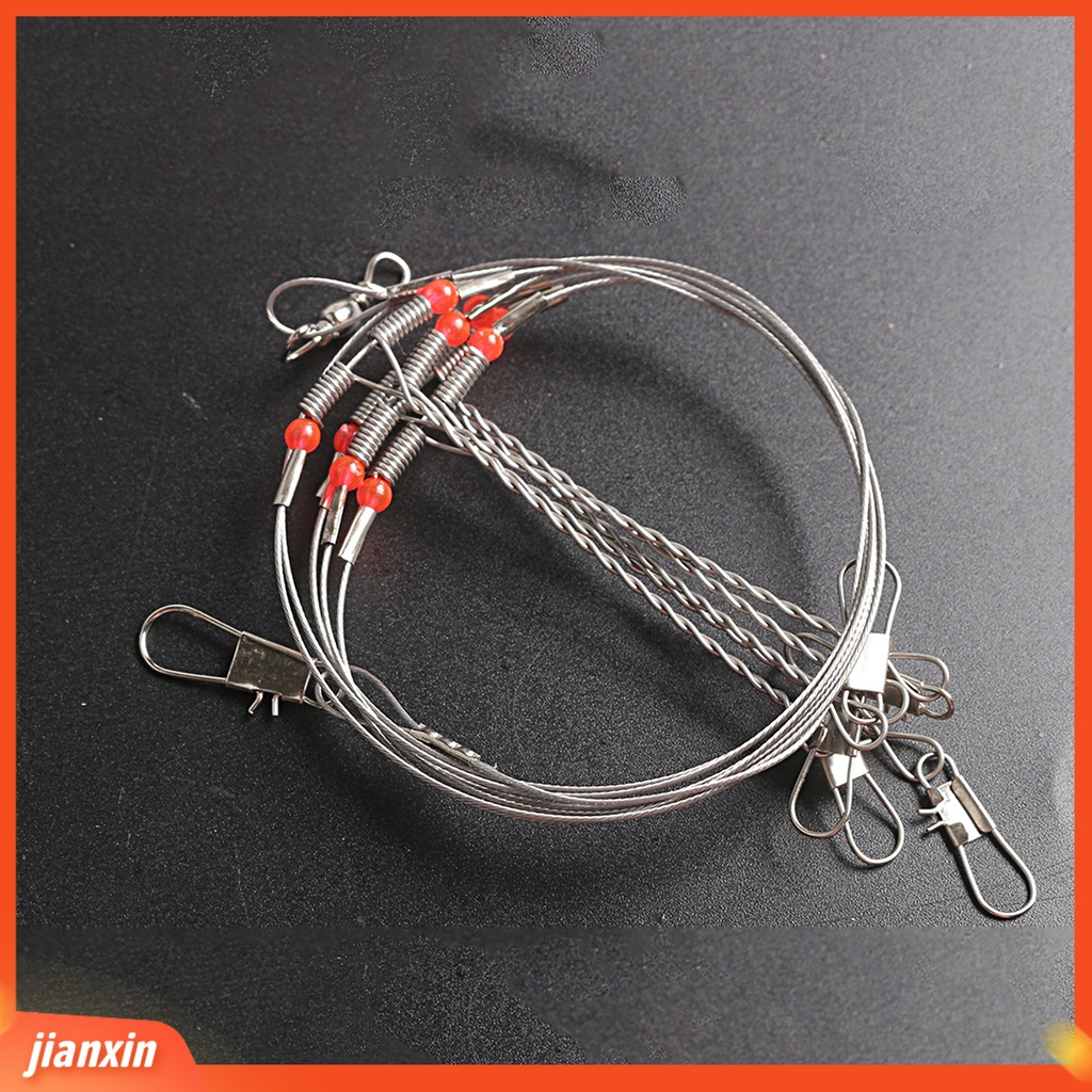 (In Stock) Rig Pancing Non-Cacat Kuat Tarik Laut Memancing Stainless Steel Fishing Tackle Aksesoris Kawat Jejak Pemimpin Rig Untuk Outdoor