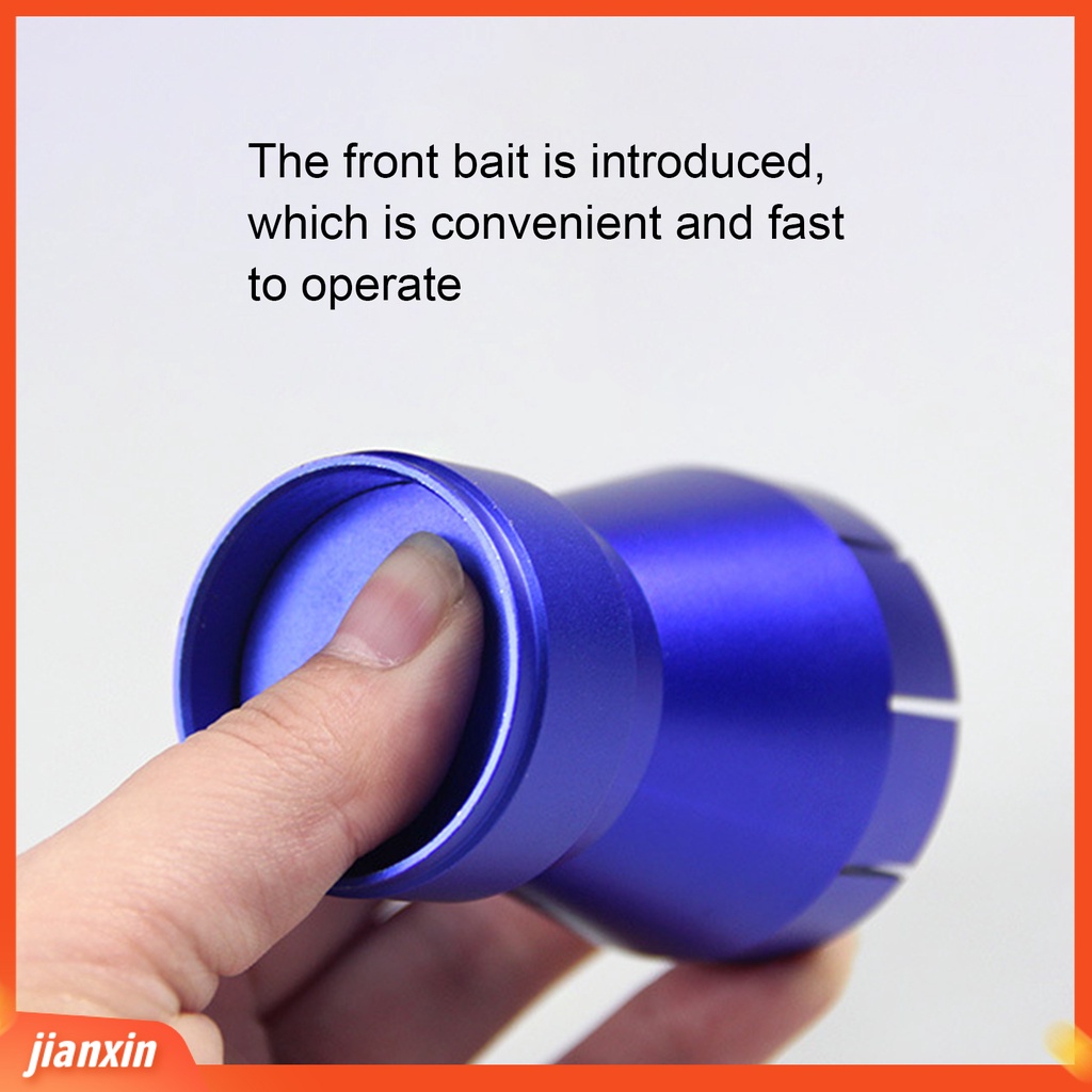 (In Stock) Pembuat Umpan Terintegrasi Multi Alur Bahan Aluminium Alloy Tahan Sobek Lures Shaper Untuk Memancing