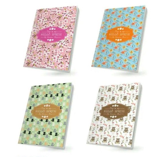1 pack isi 10 Buku Tulis Bamboo 42 Lembar