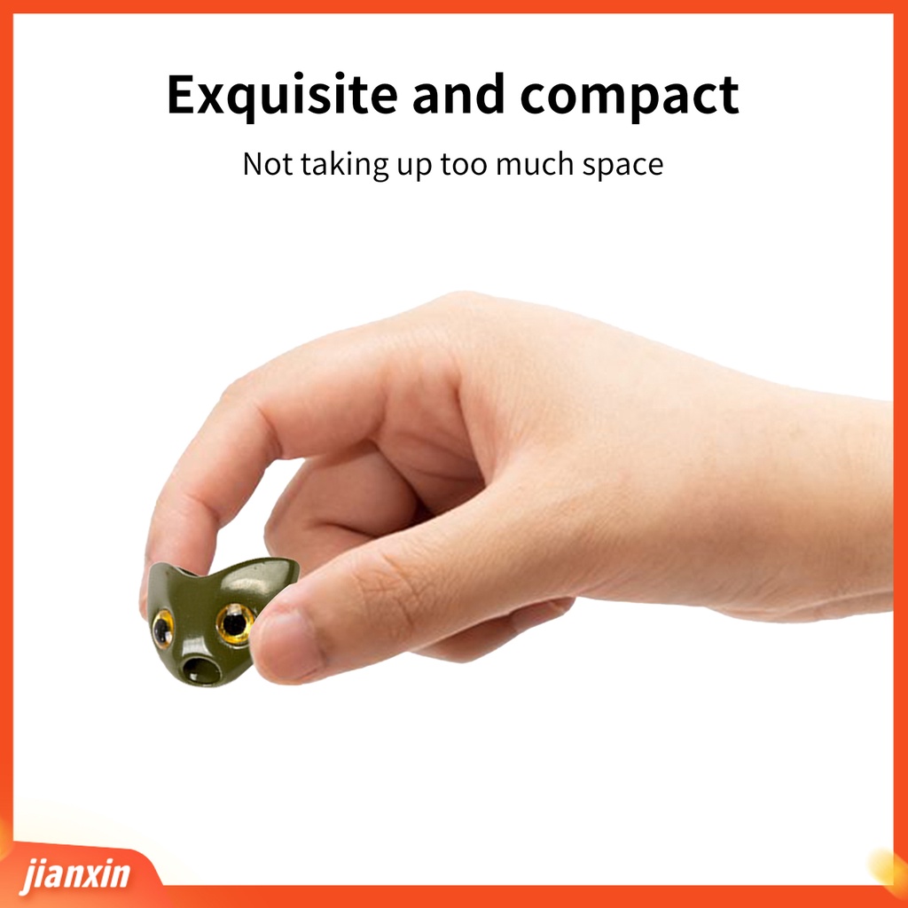 (In Stock) 18Pcs /Set 7.3mm /12mm Umpan Pancing Lalat 3D Mata Pengerjaan Yang Sangat Baik Anti Karat Kekerasan Tinggi Kepala Tengkorak Ikan Untuk Streamer Lalat