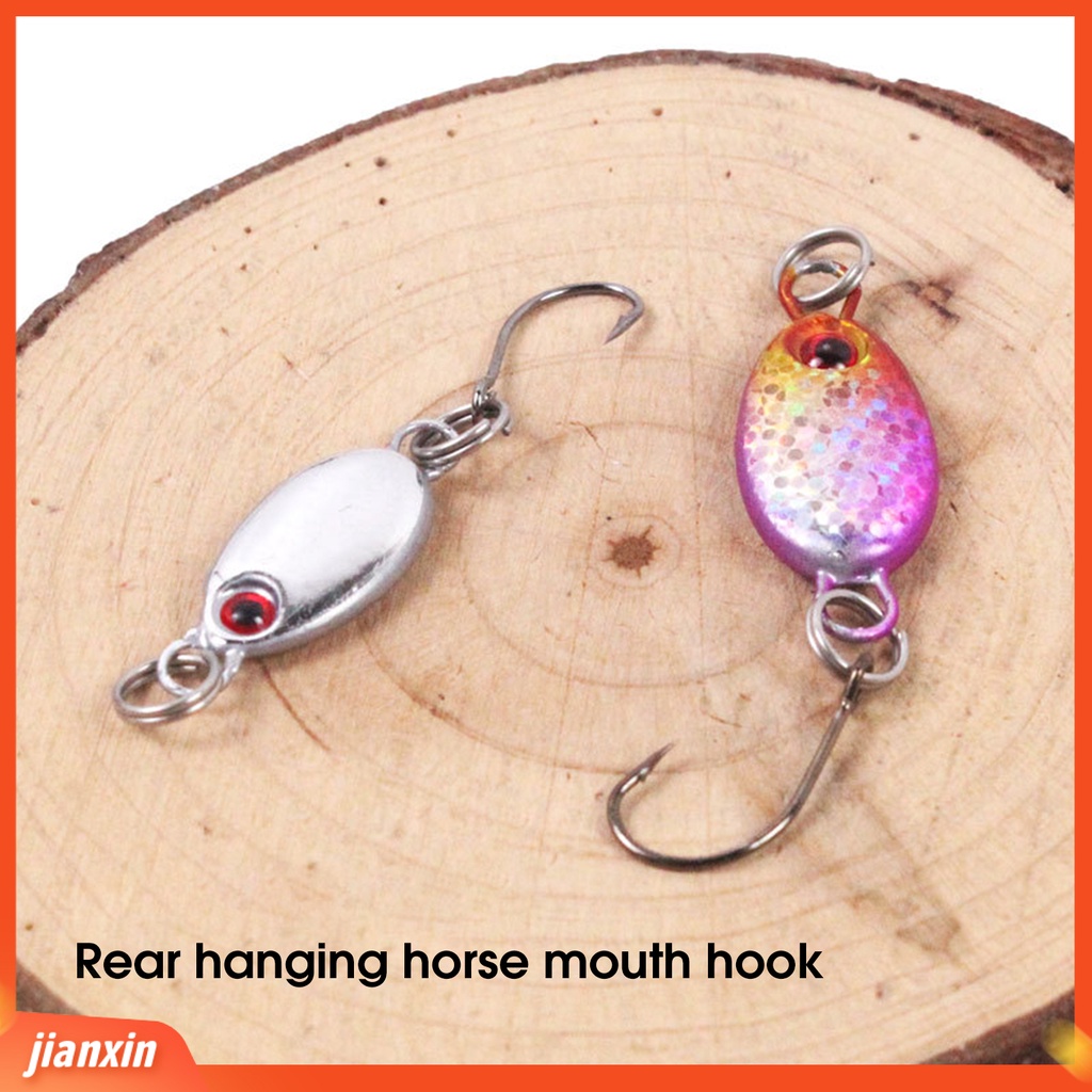 (In Stock) 12Pcs Umpan Ikan Umpan Mirip Hidup Menggoda Mini Simulasi Mata Ikan Tenggelam Memancing Umpan Untuk Angling