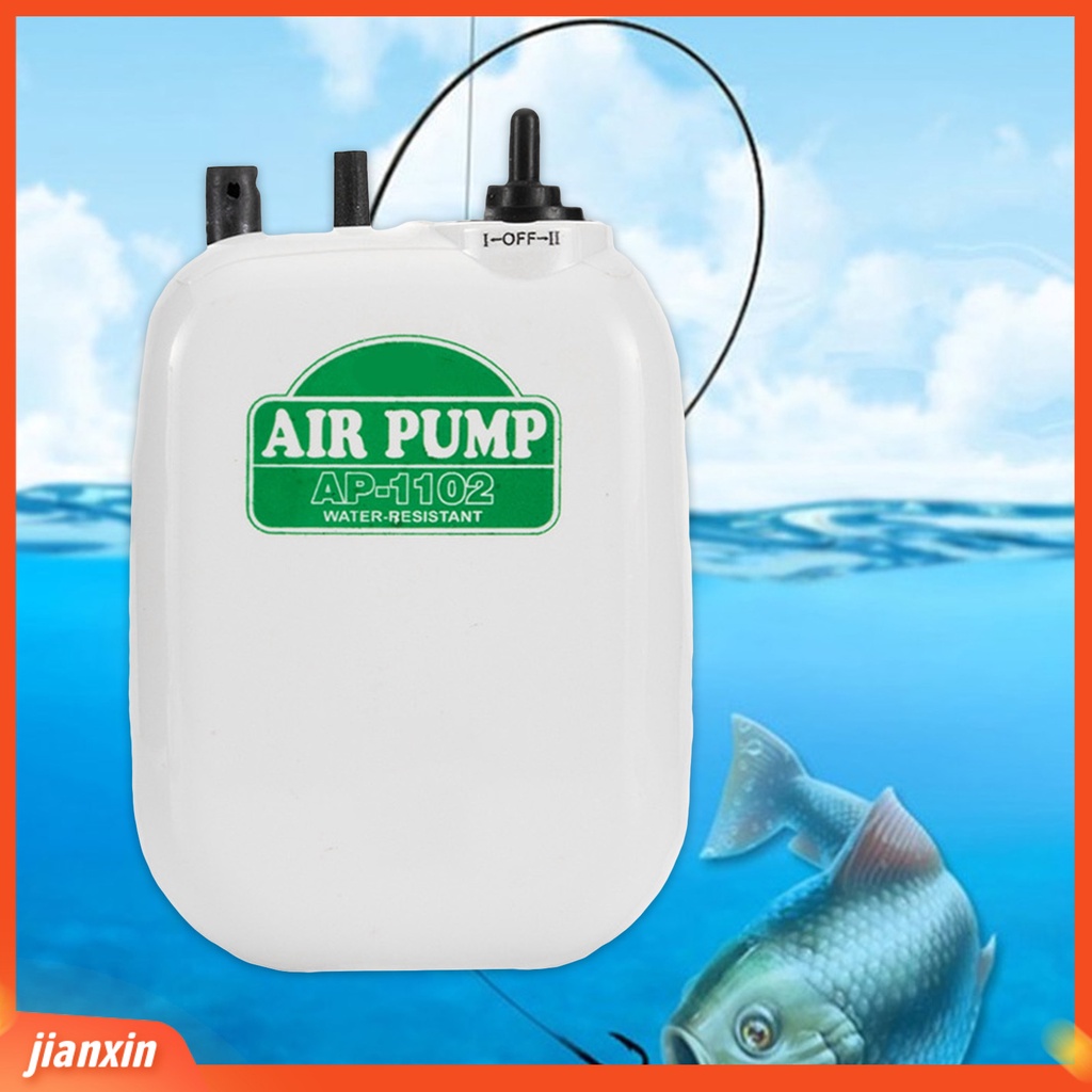 (In Stock) AP1102 Pompa Udara Memancing Tahan Air Elektrik Portable Water Resistant Daya Besar Pompa Pancing Untuk Outdoor