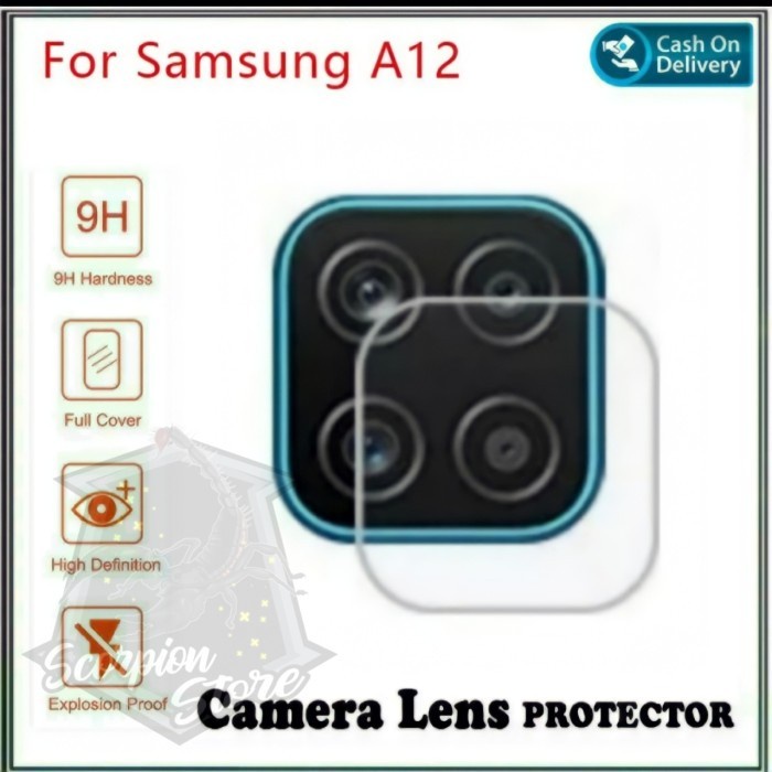 Pelindung Kamera Samsung A01 Core/A03 Core/A04 4G/A04E 4G/A04S/A12 4G Tg Bening