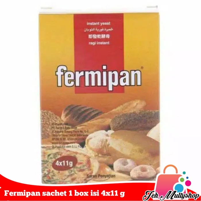 

Jualll !!! Murah Promo !!! ragi fermipan sachet 4x11gr TERLARISSS