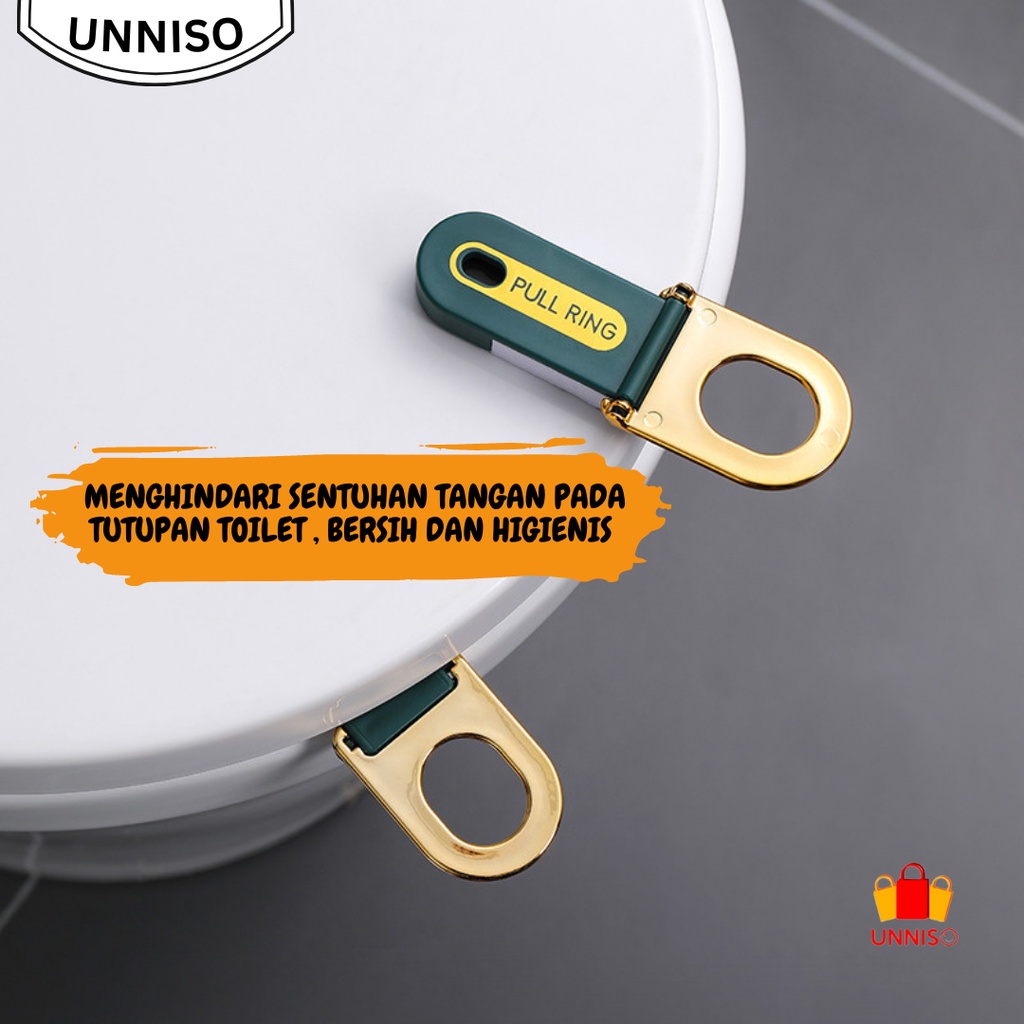 UNNISO- Toilet Handle 180 degree rotating pull ring TL06